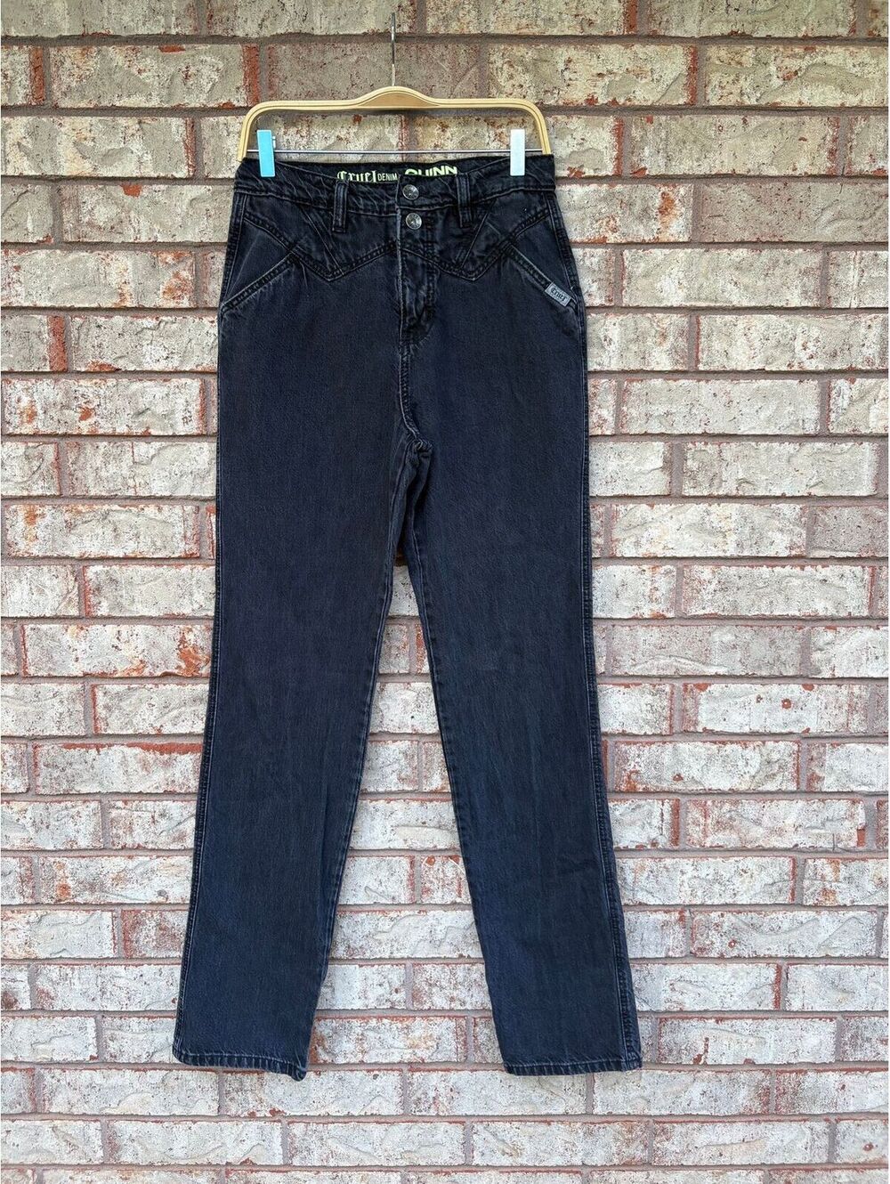 Cruel Denim Black Quinn Bare Back Jeans Size 27 3L